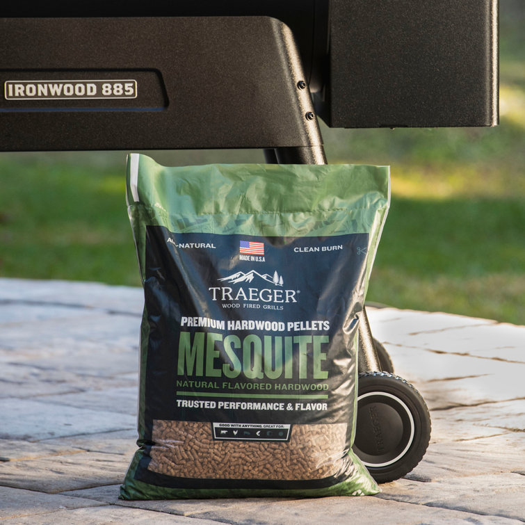 Traeger Pellet Grills Traeger Mesquite Hardwood Pellets & Reviews Wayfair
